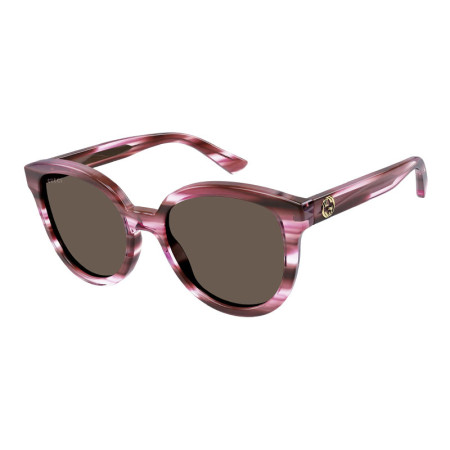 Gucci Women's Designer Cat Eye RX-Sunglasses GG1315S003 Brown Lenses M09481