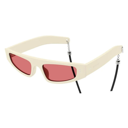 Gucci Women's Designer Cat Eye RX-Sunglasses GG1634S007 Red Lenses M08261