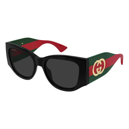 Gucci Women's Designer Cat Eye RX-Sunglasses GG2115S001 Grey Lenses M13923