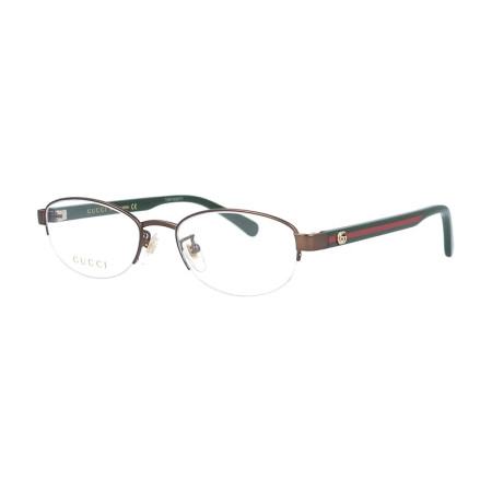 Gucci Women's Designer Rectangle Eyeglasses GG0719OJ003 Clear Demo Lens M14149