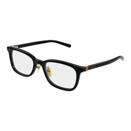 Gucci Women's Designer Rectangle Eyeglasses GG2002OJ001 Clear Demo Lenses M14473