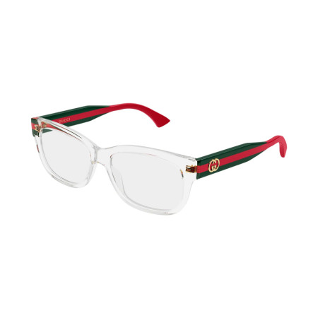 Gucci Women's Designer Square Eyeglasses GG0278ON013 Clear Demo Lenses M14995