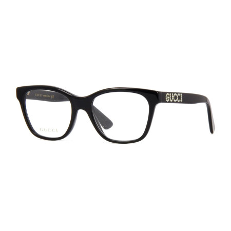 Gucci Women's Designer Square Eyeglasses GG0420O001 Clear Demo Lenses M14063