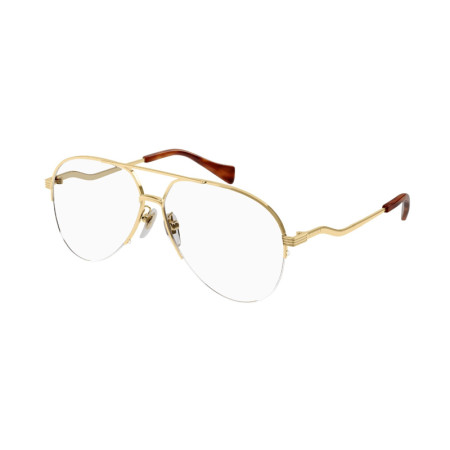 Gucci Women's Designer Square Eyeglasses GG0971O001 Clear Demo Lenses M14167