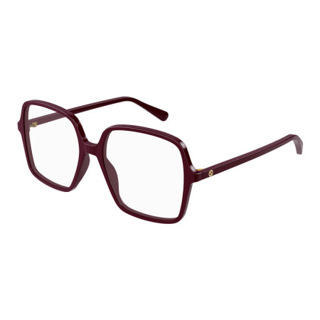 Gucci Women's Designer Square Eyeglasses GG1003O005 Clear Demo Lenses M09421