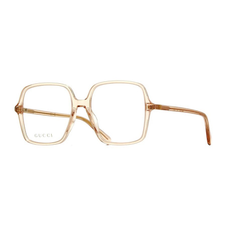 Gucci Women's Designer Square Eyeglasses GG1003O006 Clear Demo Lenses M11487