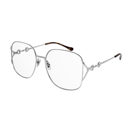 Gucci Women's Designer Square Eyeglasses GG1019O002 Clear Demo Lenses M13720