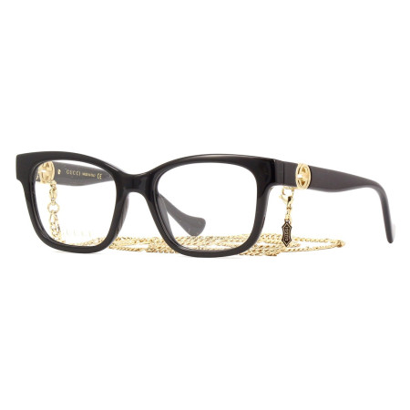 Gucci Women's Designer Square Eyeglasses GG1025O003 Clear Demo Lenses M14075