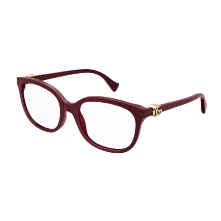Gucci Women's Designer Square Eyeglasses GG1075O006 Clear Demo Lenses M14086