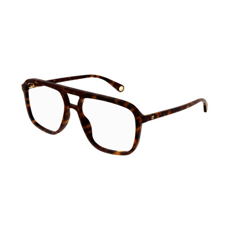 Gucci Women's Designer Square Eyeglasses GG1078O003 Clear Demo Lens M14159