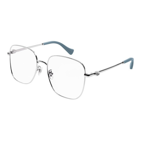 Gucci Women's Designer Square Eyeglasses GG1144O004 Clear Demo Lenses M15513
