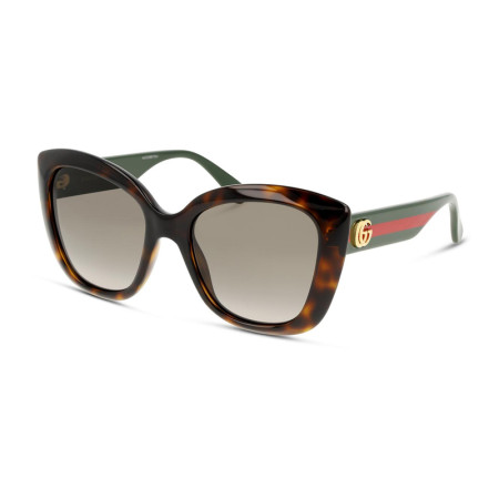 Gucci Women's Designer Square RX-Sunglasses GG0860S001 Brown Gradient Lenses M14664