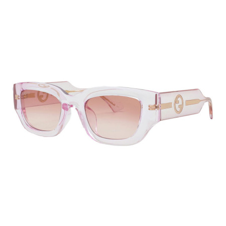 Gucci Women's Designer Square RX-Sunglasses GG1558SK003 Burgundy Gradient Lenses M13307