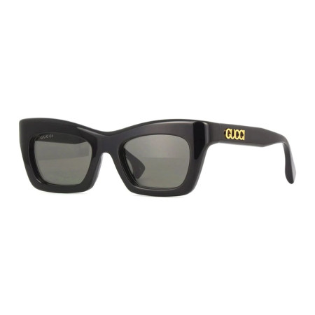 Gucci Women's Designer Square RX-Sunglasses GG1773SA001 Grey Lenses M09580