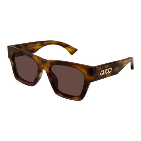 Gucci Women's Designer Square RX-Sunglasses GG1835SA002 Brown Lenses M11531