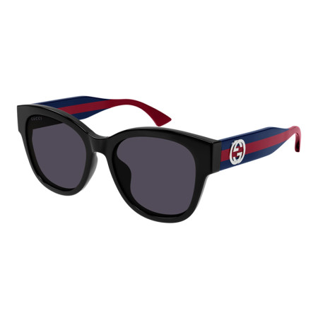 Gucci Women's Designer Square RX-Sunglasses GG1866SK004 Violet Lenses M14486