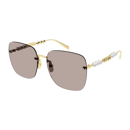 Gucci Women's Designer Square RX-Sunglasses GG1923SA004 Pink Lenses M14894