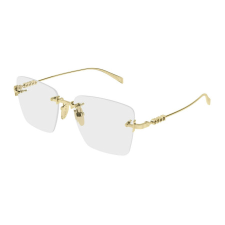 Gucci Women's Designer Square Sunglasses GG1938O001 Clear Demo Lenses M14816