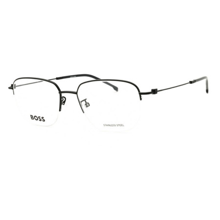 Hugo Boss Men's Designer Rectangle Eyeglasses BOSS1544/F080700/54 Metal Frame M14970