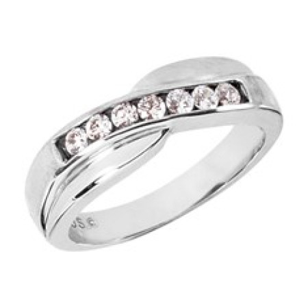 14K Gold Men's Diamond Wedding Ring 1.05ct 009765