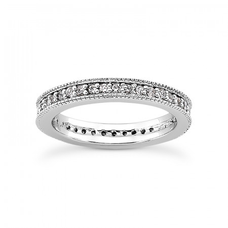 Diamond Platinum Eternity Band 0.84ct 012932