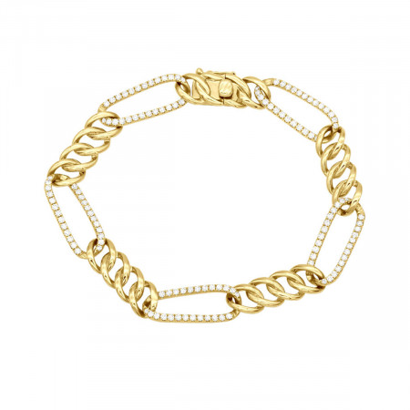 Real 14k Gold Cuban & Paperclip Chain Link... 803219