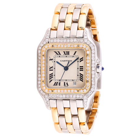 Cartier Women's Diamond Watch 27mm Panther... 968917