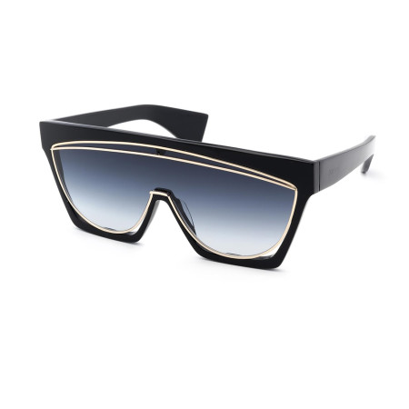 Loewe Women's Designer Shield Sunglasses LW40012F05B Gradient Smoke Lenses M15025