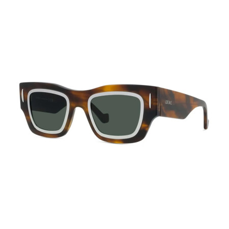Loewe Women's Designer Square RX-Sunglasses LW40168I52N Green Lenses M15142