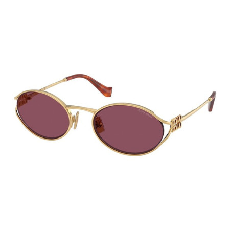 Miu Miu Women's Designer Oval RX-Sunglasses MU52YS5AK20Y Dark Violet Lenses M13542