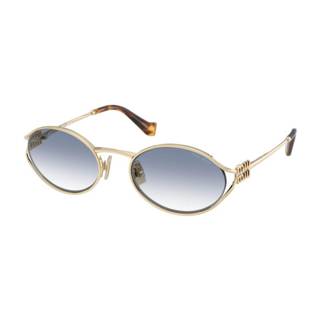Miu Miu Women's Designer Oval RX-Sunglasses MU52YSZVN80O Blue Gradient Lenses M13544
