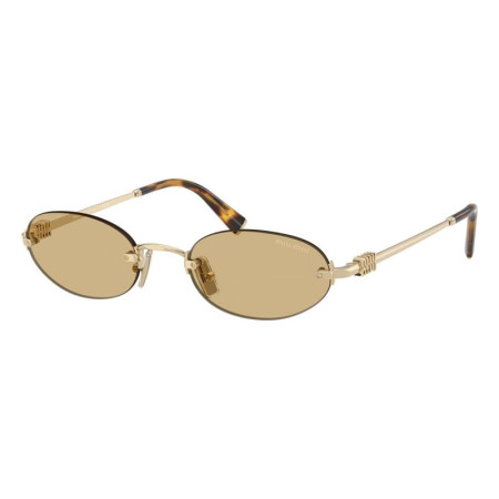 Miu Miu Women's Designer Oval RX-Sunglasses MUA54SZVN10R Yellow Lenses M13551