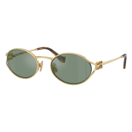 Miu Miu Women's Designer Oval Sunglasses MU52YS5AK04M M13541