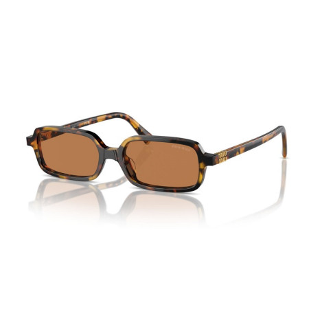 Miu Miu Women's Designer Rectangle RX-Sunglasses MU11ZSFVAU2Z1 ACETATE Frame M09407