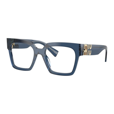 Miu Miu Women's Designer Square Eyeglasses MU04UV08Q1O1/52 Clear Demo Lenses M13874