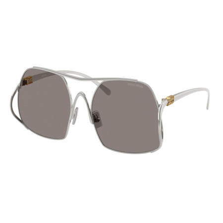 Miu Miu Women's Designer Square Sunglasses MUA55S1BC80Q Dark Grey Lenses M14522