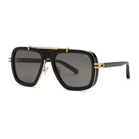 Philipp Plein Men's Designer Aviator RX-Sunglasses SPP109V700K Acetate Frame M13774