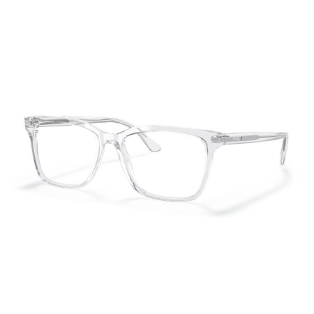 Prada Men's Designer Rectangle Eyeglasses PR14WVF2AZ1O1/56 Clear Demo Lenses M08198