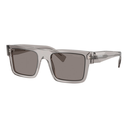 Prada Men's Designer Rectangle RX-Sunglasses PR19WS10J80Q Grey Lenses M13964