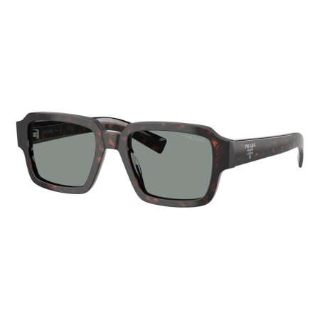 Prada Men's Designer Square RX-Sunglasses PR02ZS17N20N/52 Blue Lenses M18298