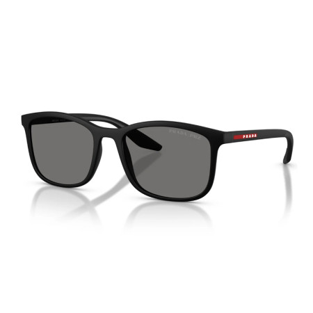 Prada Men's Designer Square RX-Sunglasses PSA08SDG002G Dark Grey Polarized Lenses M13957
