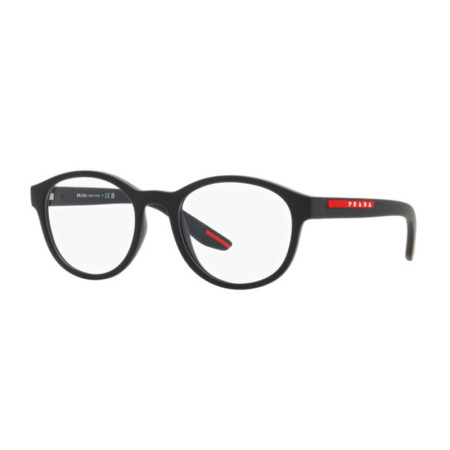 Prada Sport Men's Designer Round Eyeglasses PS07PVDG01O1/53 Clear Demo Lenses M13668