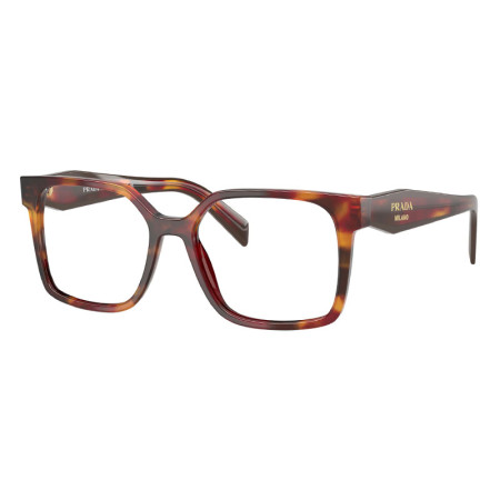 Prada Women's Designer Square Eyeglasses PRB03V22A1O1/54 Clear Demo Lenses M18301