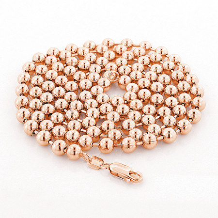 Ball & Chain ベージュJAL Gold Ball Chain Necklace – STONE AND STRAND