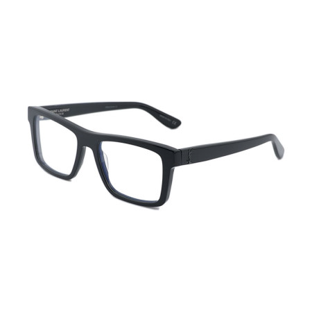 Saint Laurent Men's Designer Rectangle Eyeglasses SLM10005 Clear Demo Lenses M14176