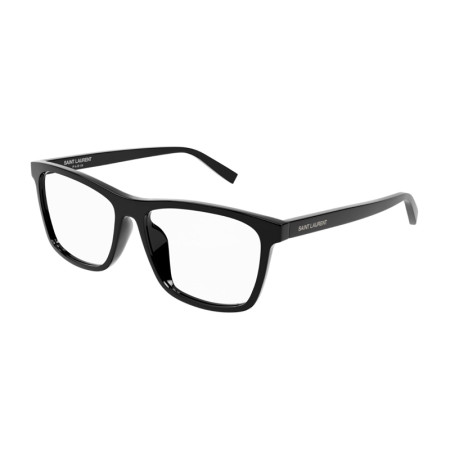 Saint Laurent Men's Designer Square Eyeglasses SL505001 Clear Demo Lenses M14087