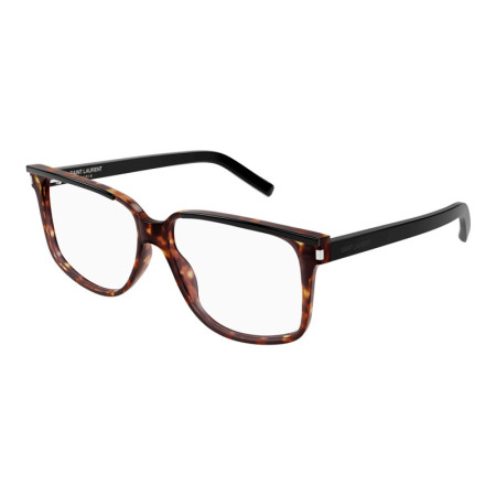 Saint Laurent Men's Designer Square Eyeglasses SL599OPT001 Clear Demo Lens M08916