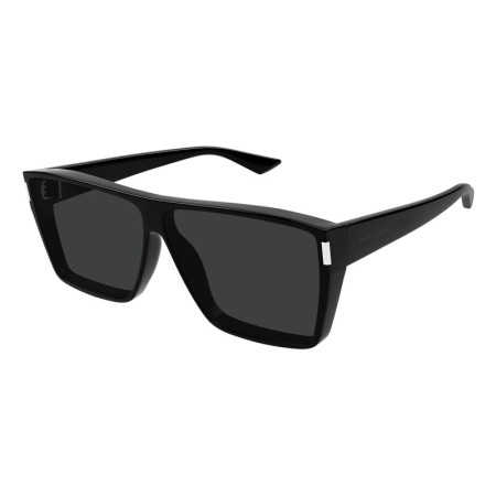 Saint Laurent Men's Designer Square RX-Sunglasses SL756001 Dark Grey Lenses M18277
