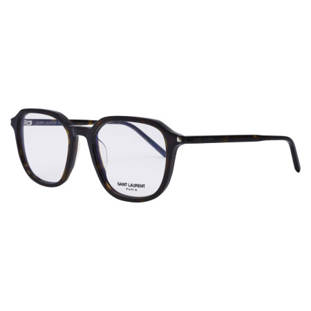 Saint Laurent Unisex Designer Geometric Eyeglasses SL387002 Clear Demo Lenses M09475