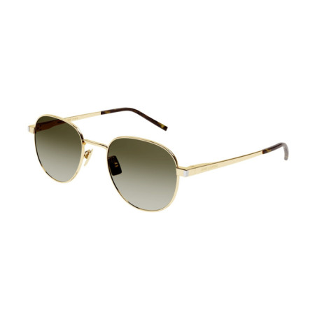 Saint Laurent Unisex Designer Round RX-Sunglasses SL555003 Brown Gradient Lenses M14173